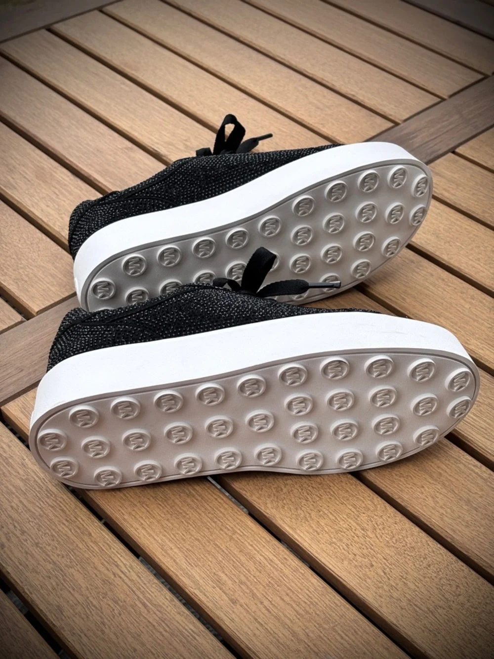 MICHAEL Michael Kors Romey Embellished Platform Sneakers - Picture 4 of 5